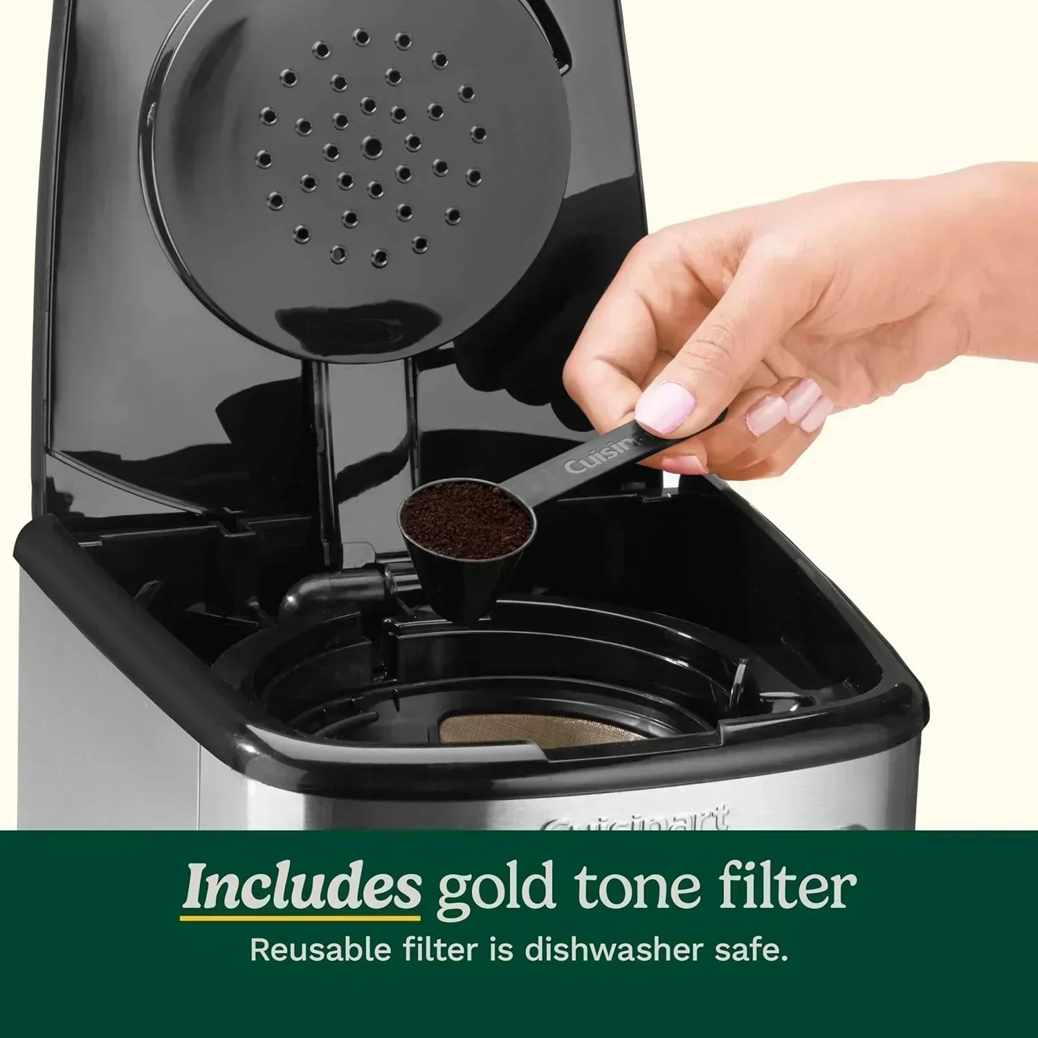 Cuisinart DCC-3200P1 Coffee Maker Fully Automatic with Brew Strength Control