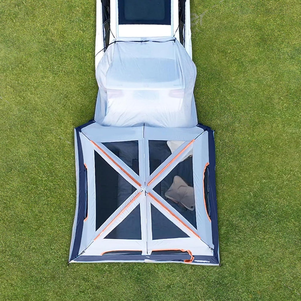 SUV Tent for Camping 6-Person SUV Tailgate Tent Easy Set Up with Rainfly 10'x9'x78in