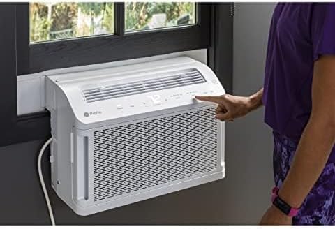 PHNT10CC Clearview Air Conditioner 10,300, Inverter Technology, Ultra Quiet, Medium Rooms up to 450 Sq. FT, Full Window View with Easy Installation, Energy-Efficient Cooling, 10300 BTU, White